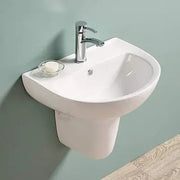 Care Wash Basin Wall Hung Gloss White 550*440*140 mm - FIL Kitchen Bathroom