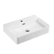 Ultra Slim Wall Hung/Above Counter Basin Gloss White 515mm/500mm/520mm/600mm/700mm - FIL Kitchen Bathroom