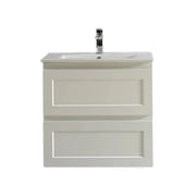 FREMANTLE MATTE WHITE WALL HUNG VANITY FIL Kitchen Bathroom