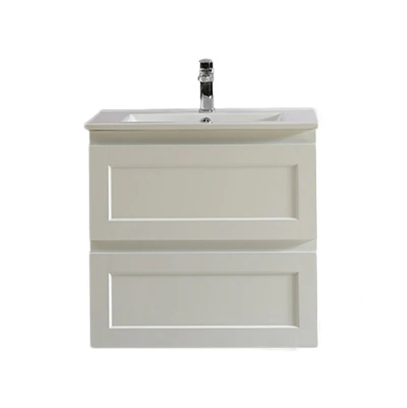 FREMANTLE MATTE WHITE WALL HUNG VANITY