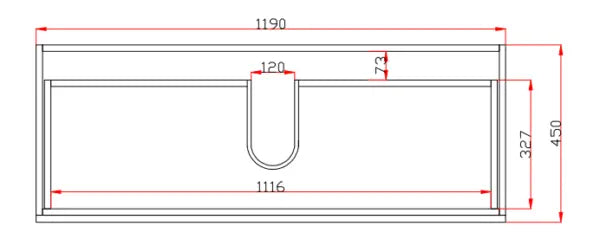 White Oak Wood Grain PVC Vacuum Filmed MDF Board Freestanding Vanity (600mm/750mm/900mm/1200mm/1500mm) - FIL Kitchen Bathroom