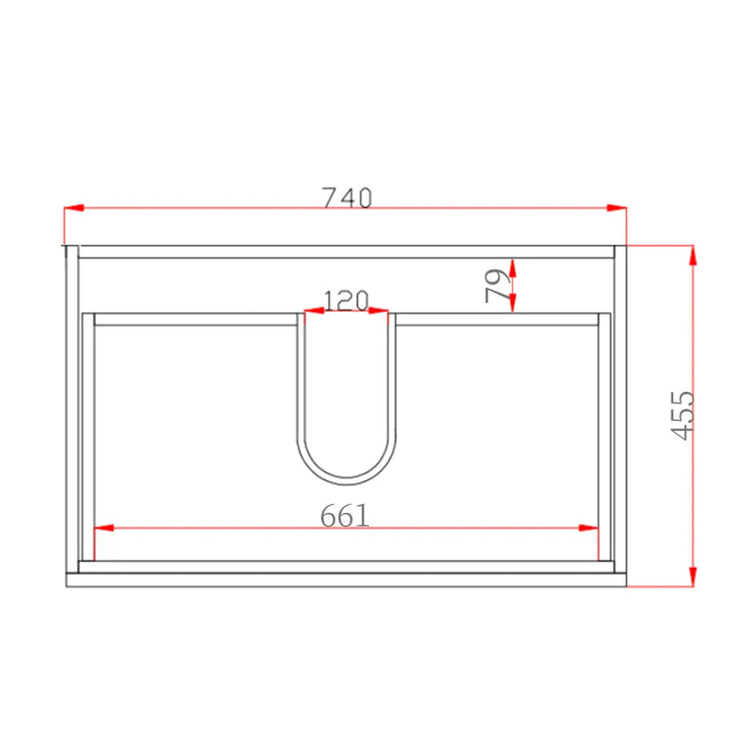 White Oak Wood Grain PVC Vacuum Filmed MDF Board Wall Hung Vanity (600mm/750mm/900mm/1200mm/1500mm) - FIL Kitchen Bathroom