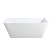 Qubist Free Standing Non-Overflow Bathtub (1200/1400/1500/1700mm) POSEIDON