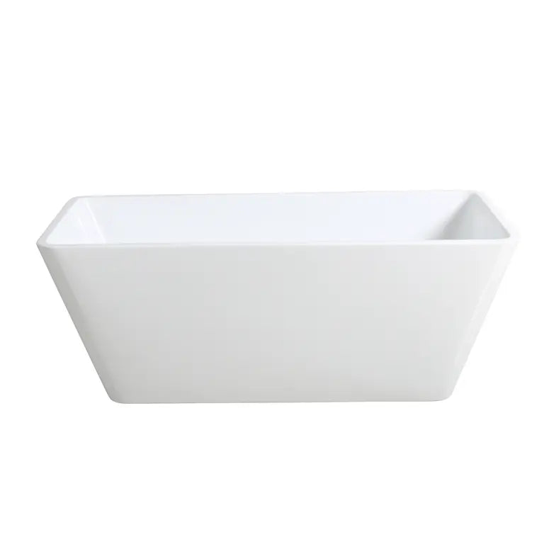 Qubist Free Standing Non-Overflow Bathtub (1200/1400/1500/1700mm) POSEIDON