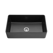 KITCHEN SINK QUARTZ UNDERMOUNT Matte White/Matte Black/Matte Grey 838mm POSEIDON