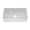 KITCHEN SINK QUARTZ UNDERMOUNT Matte White/Matte Black/Matte Grey 838mm POSEIDON