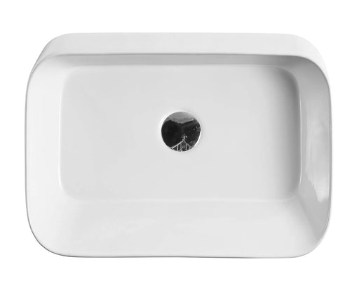 Qtro 55 Counter-top Rectangular Basin at Angle mercioaustralia