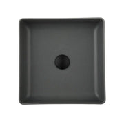 Quartz Above Counter Basin Square Matte Black/Matte White/Matte Grey 380*380*128mm - FIL Kitchen Bathroom
