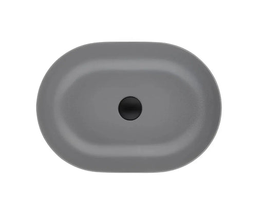 Above Counter Quartz Basin Oval Matte Black/Matte White/Matte Grey 508*361*140mm - FIL Kitchen Bathroom