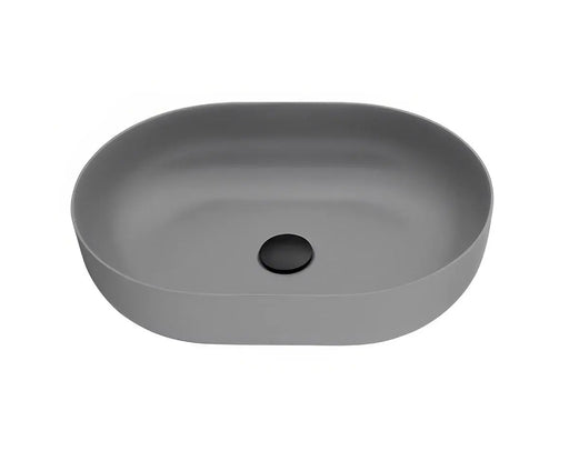 Above Counter Quartz Basin Oval Matte Black/Matte White/Matte Grey 508*361*140mm - FIL Kitchen Bathroom