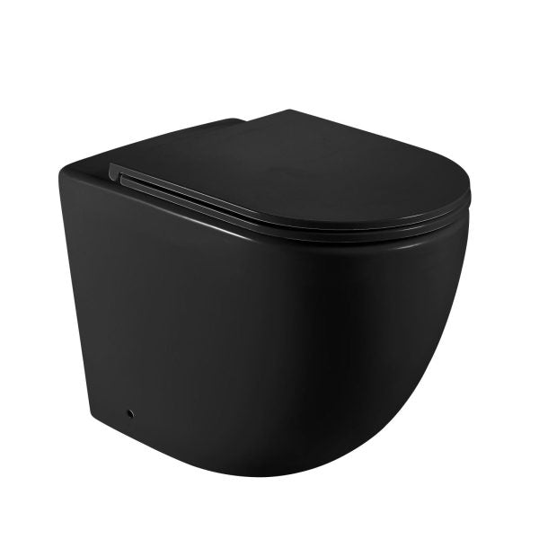 Matt Black Wall Faced Floor Pan