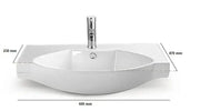 Sunny Semi Recess Freestanding Vanity Sunny