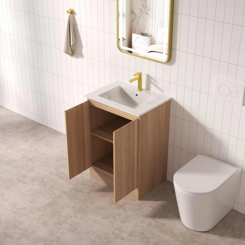 RITA 600mm Freestanding Cabinet - Elegant Oak mercioaustralia