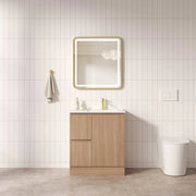 RITA 750mm Freestanding Cabinet (LHD)- Elegant Oak mercioaustralia