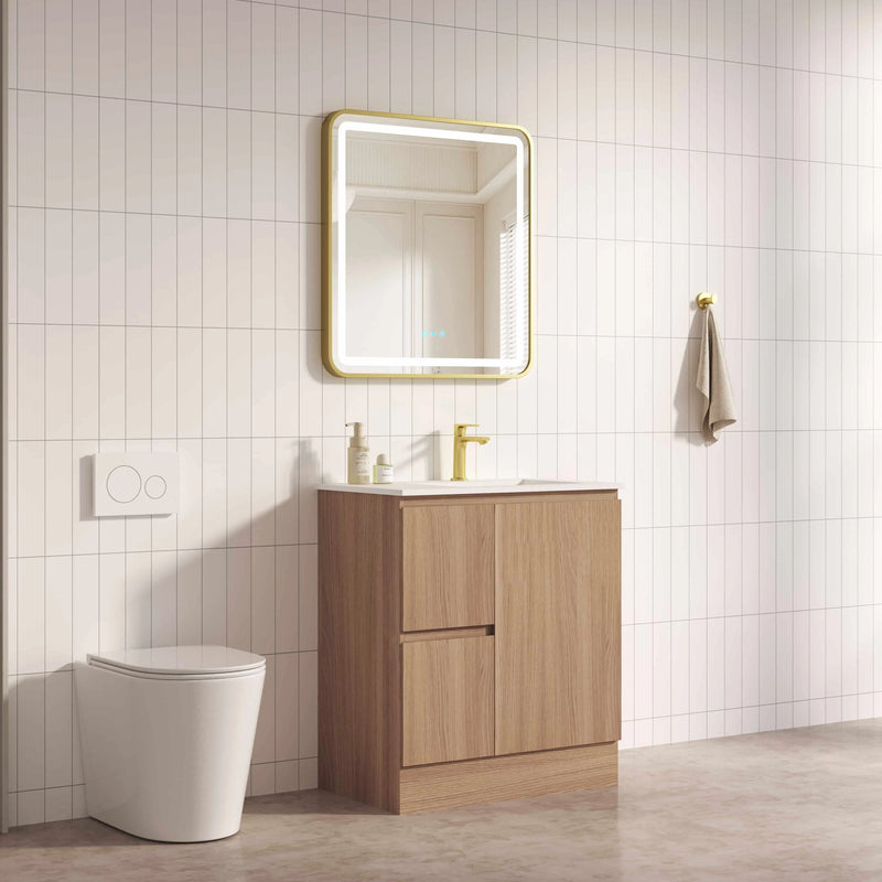 RITA 750mm Freestanding Cabinet (LHD)- Elegant Oak mercioaustralia