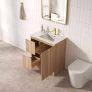 RITA 750mm Freestanding Cabinet (LHD)- Elegant Oak mercioaustralia