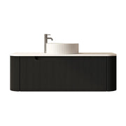 Rome 1200mm Wall-Hung Cabinet - Matt Black mercioaustralia