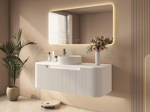Rome 1200mm Wall-Hung Cabinet - Matt White mercioaustralia