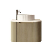 Rome 600mm Wall-Hung Cabinet - Bur Oak mercioaustralia