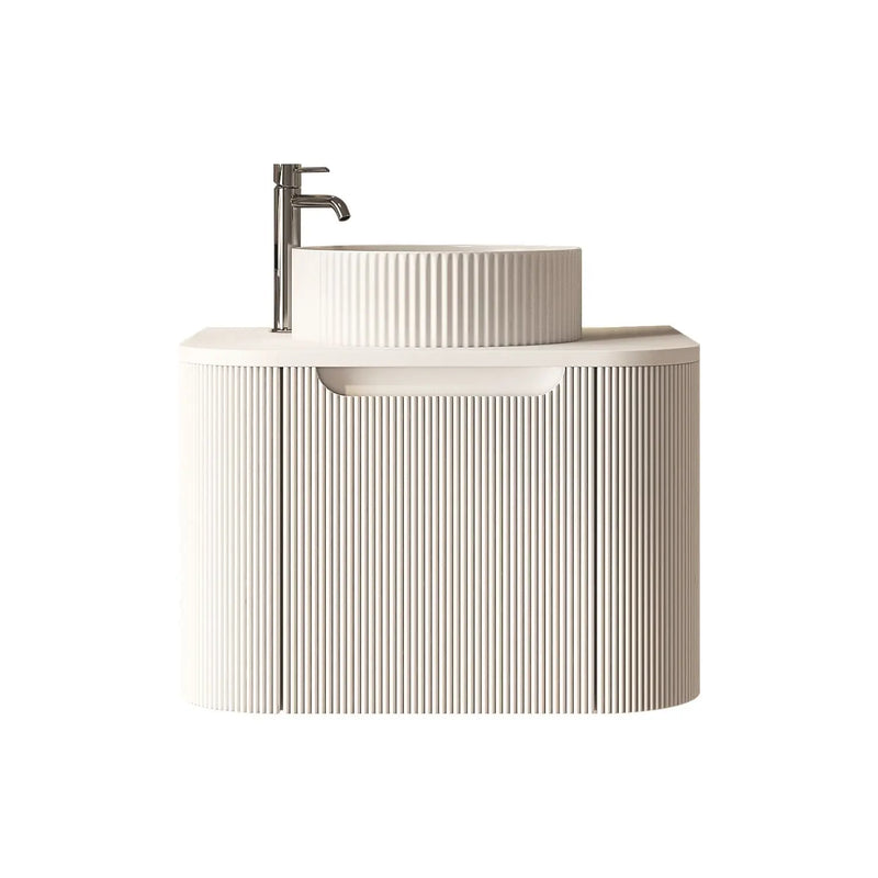 Rome 600mm Wall-Hung Cabinet - Matt White mercioaustralia