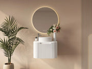 Rome 600mm Wall-Hung Cabinet - Matt White mercioaustralia