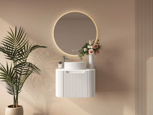 Rome 600mm Wall-Hung Cabinet - Matt White mercioaustralia