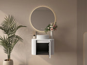 Rome 600mm Wall-Hung Cabinet - Matt White mercioaustralia