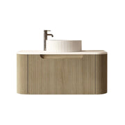 Rome 750mm Wall-Hung Cabinet - Bur Oak mercioaustralia