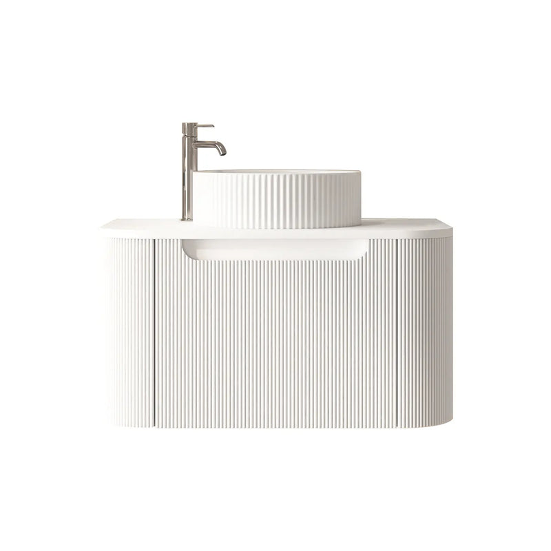 Rome 750mm Wall-Hung Cabinet - Matt White mercioaustralia