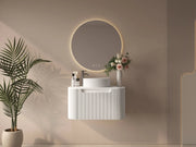 Rome 750mm Wall-Hung Cabinet - Matt White mercioaustralia