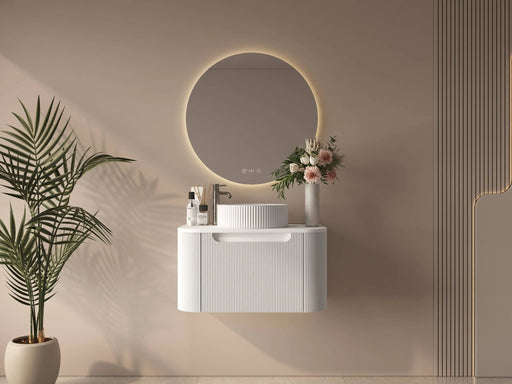 Rome 750mm Wall-Hung Cabinet - Matt White mercioaustralia
