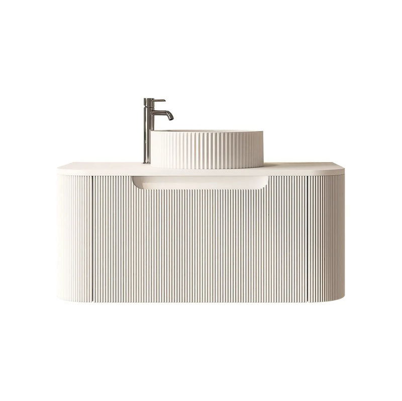 Rome 900mm Wall-Hung Cabinet - Matt White mercioaustralia