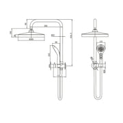 Amoza Twin Shower - 3 Packs Amoza