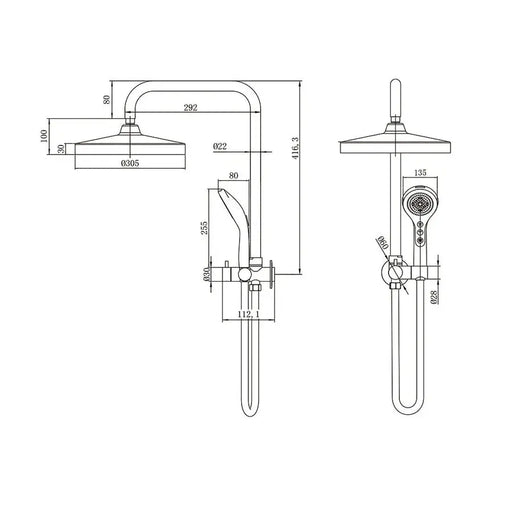 Amoza Twin Shower - 3 Packs Amoza