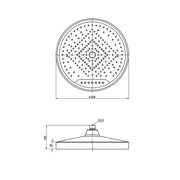 Amoza 300mm Shower Head Amoza