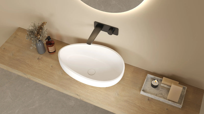 Waverton Solid Surface Stone Above Counter Basin LK-SA6037