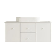 Seattle 1200mm Wall-Hung Cabinet - Matt White mercioaustralia