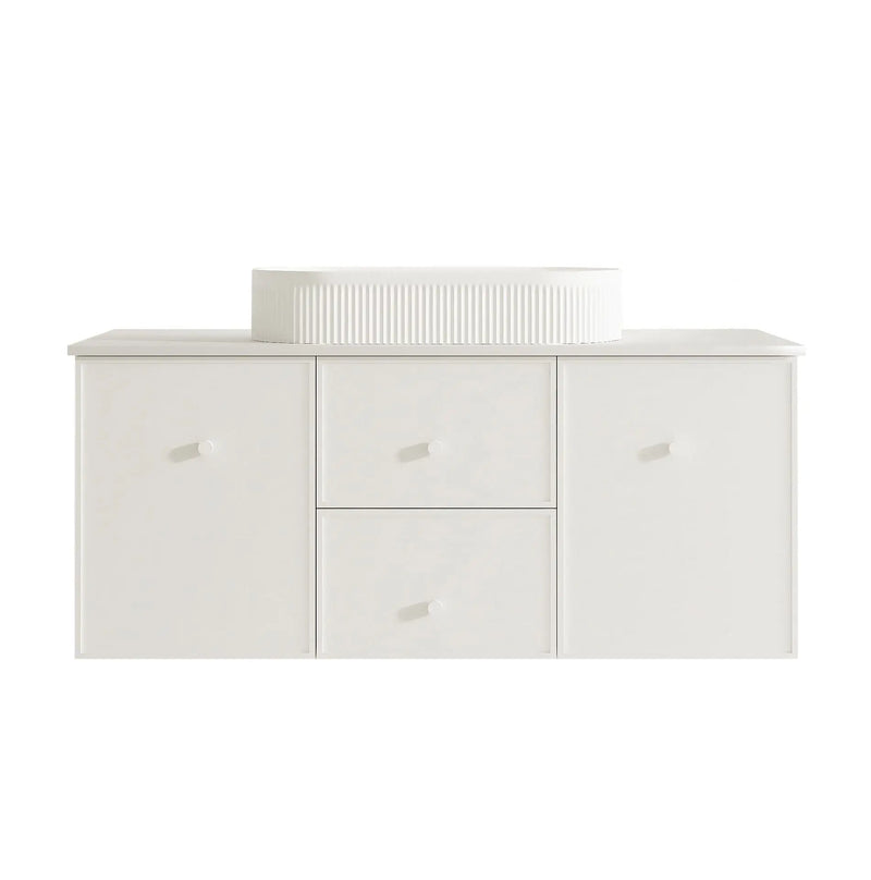 Seattle 1200mm Wall-Hung Cabinet - Matt White mercioaustralia