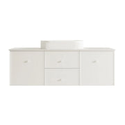 Seattle 1500mm Wall-Hung Cabinet - Matt White mercioaustralia