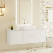 Seattle 1500mm Wall-Hung Cabinet - Matt White mercioaustralia