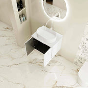 Seattle 600mm Wall-Hung Cabinet - Matt White mercioaustralia