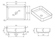 Lukka Kliff Solid Surface Above Counter Basin Lukka