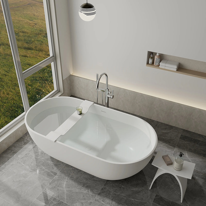 Kirra solid surface stone Bath LK-SKR