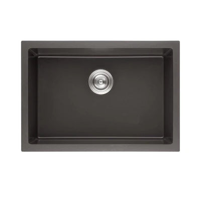 KITCHEN SINK QUARTZ UNDERMOUNT Matte Black/Matte White 730MM