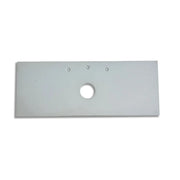 1200mm Square Corner Stone Top-Luna White/Carrara/Black mercioaustralia