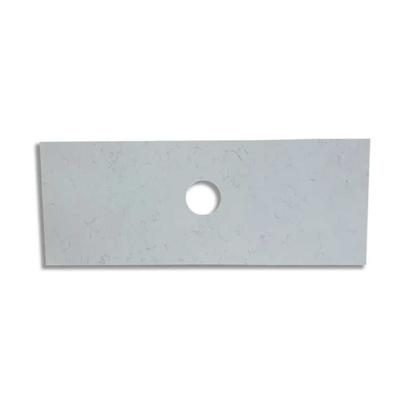 1200mm Square Corner Stone Top-Luna White/Carrara/Black mercioaustralia