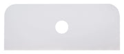 1200mm Round Corner Stone Top-White mercioaustralia