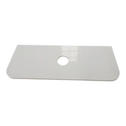 1200mm Round Corner Stone Top-White mercioaustralia