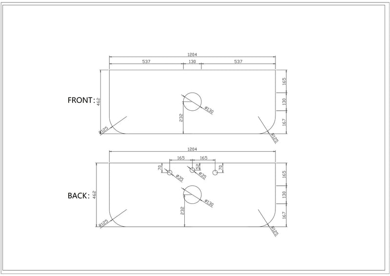 Rome 1200mm Wall-Hung Cabinet - Matt Black mercioaustralia