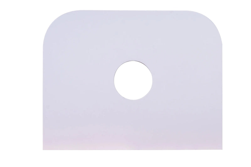 600mm Round Corner Stone Top-White mercioaustralia